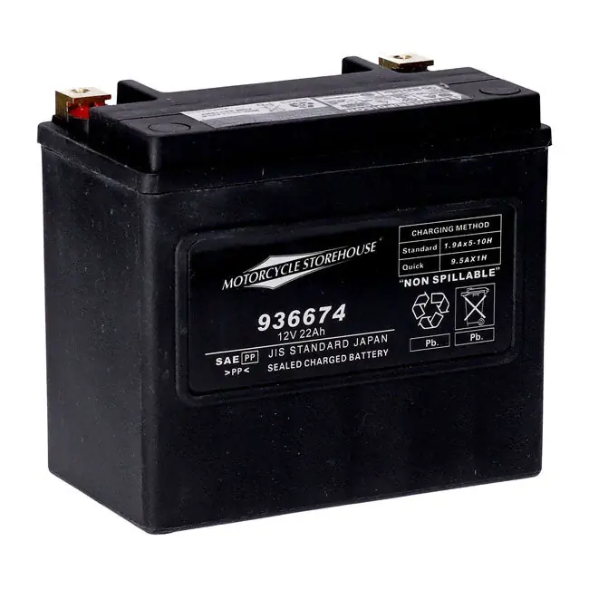 MCS 12V AGM accu 22Ah 325CCA Uitverkoop