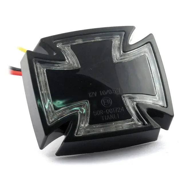 Gotisch LED Motorfiets Achterlicht Black Lage Prijs