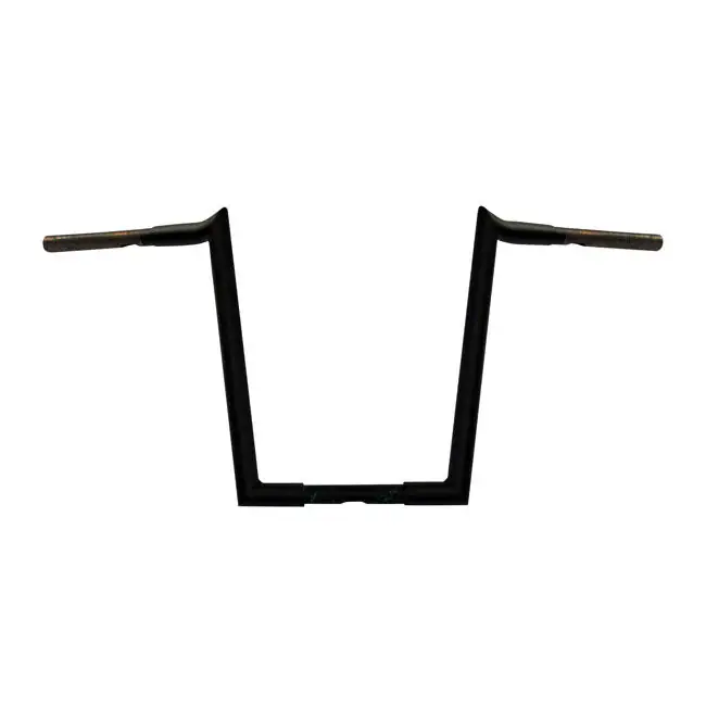 Fabrieksprijs Wild1 1-1/4" Mollig Gehaakt Ape Hanger 14" Stijging Black