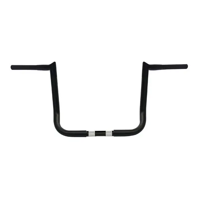 Alleen Vandaag Wild1 1-1/4" Mollig Gehaakt Ape Hanger 14" Stijging Touring Black