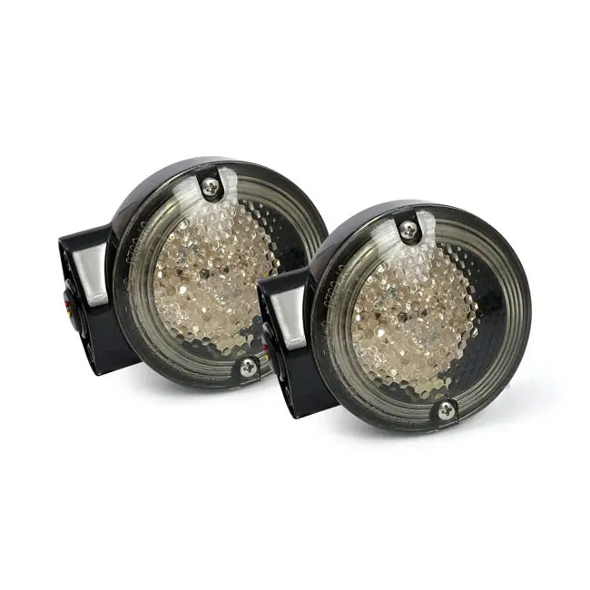 MCS FLH LED Richtingaanwijzers FLT / Touring 86-21 Chrome Lage Prijs