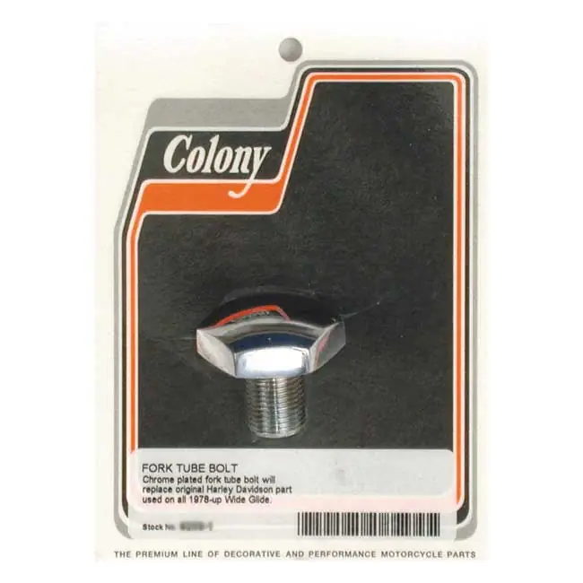 Lage Prijs Colony Voorvorkbuisdopbouten Gedompeld FL L77-84; FLT 80-83; FXWG 80-83; Touring 00-13; Softail 84-17; FXDWG 93-05