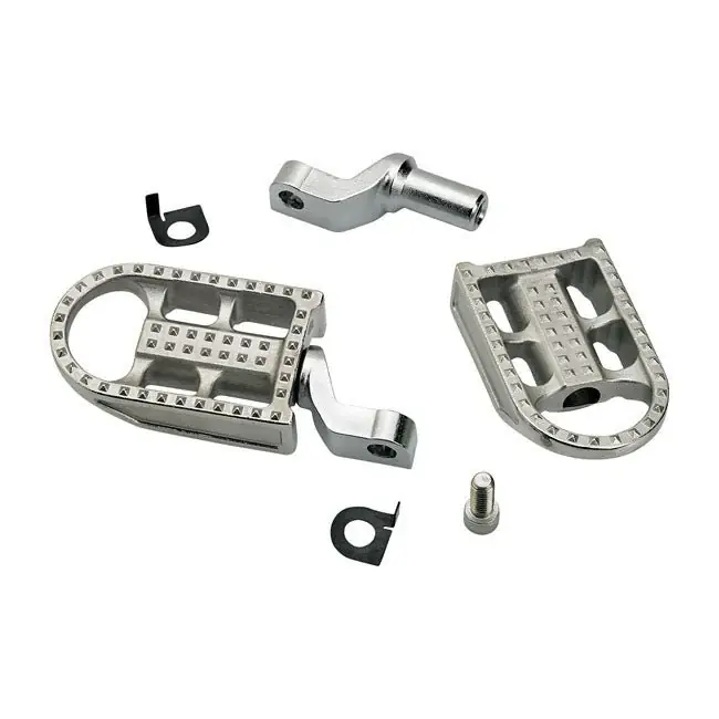 Tijdelijk Beschikbaar Biltwell Mushman voetsteunen voor Harley 07-21 XL883N. 1200N/NS/T/V/X/XS; 11-21 XL1200C/X (rider) / Polished