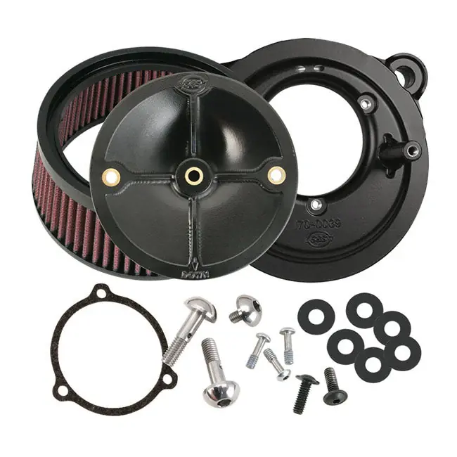 S&S Stealth luchtfilter voor Harley 18-21 Softail; 17-21 Touring; 17-21 Trikes Gecertificeerd
