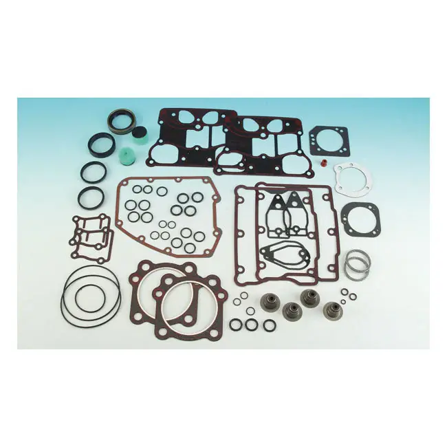 Laatste Versie James Motor Pakkingset voor Harley Twin Cam 05-17 05-17 Twin Cam 88/96" (3-3/4") / Blue PTFE kit (0.036” head gaskets)