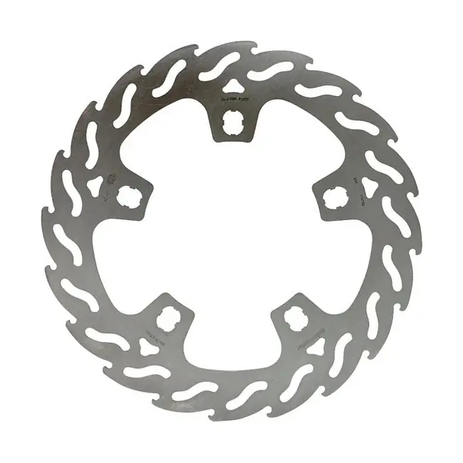 Moto-Master Flame Open Center Voorremschijf voor Harley 06-23 Touring (11.8") (Half Moon) / Front Left Premium