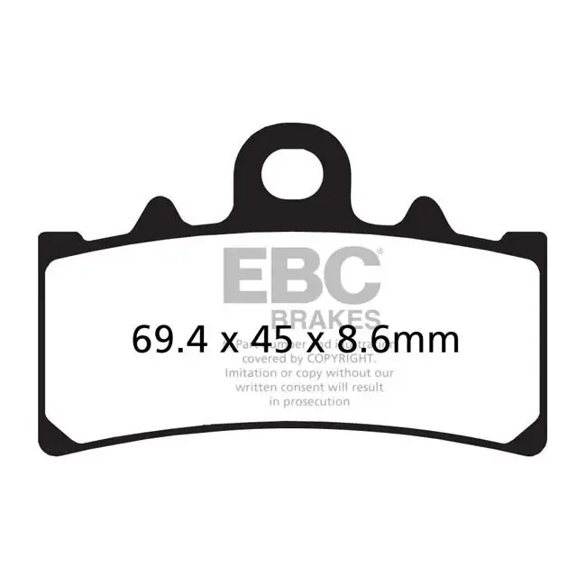 EBC organische remblokken voor BMW C 400 GT / X 18-20 Must-Have