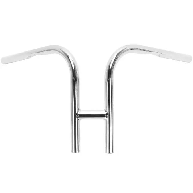 Lowbrow Customs Konijnen oren Motorfietsstuur Chrome / With dimples (for Harley controls) Laatste Kans