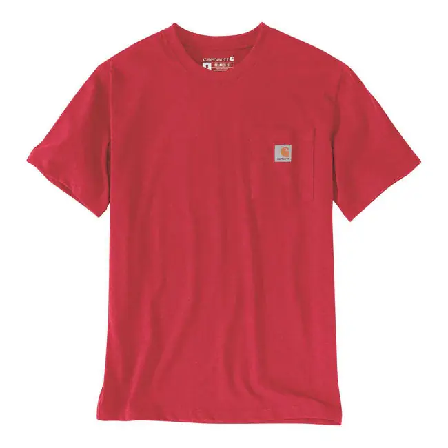 Veilige Betaling Carhartt K87 Zwaargewicht Zak-T-shirt Apple Butter Heather / S