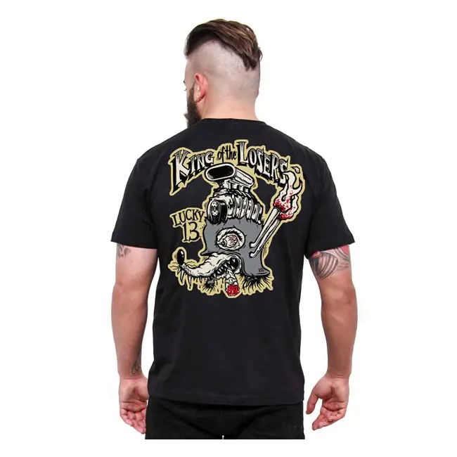 Veilige Betaling Lucky 13 Koning van Losers T-Shirt Black / S
