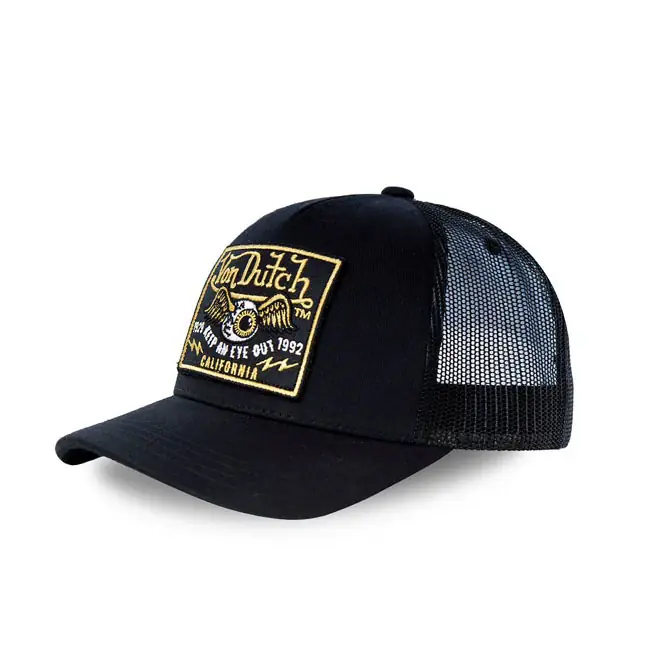 Dagaanbieding Von Dutch Heritage Cap Vierkante Patroon Ogen