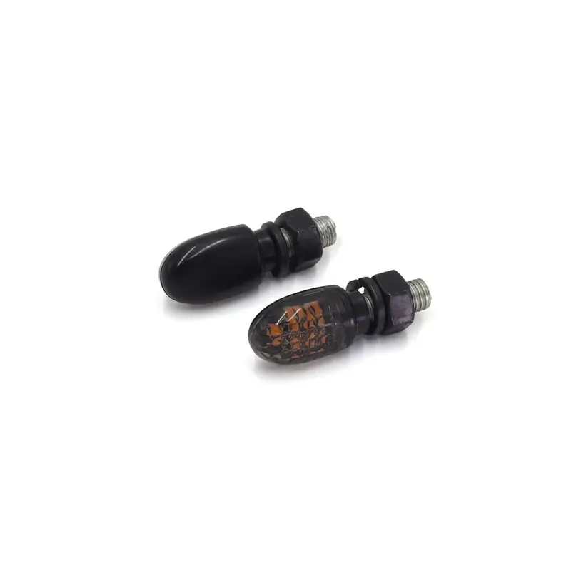 Goedkoop SMP Micro Dome Mini LED Motorfiets Richtingaanwijzers Tinted