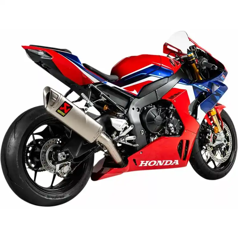 Akrapovic Evolution Line Uitlaatsysteem voor Honda 20-25 CBR1000RR-R Fireblade / SP (4-into-1 header with titanium muffler) (S-H10E3-APLT) Lage Prijs