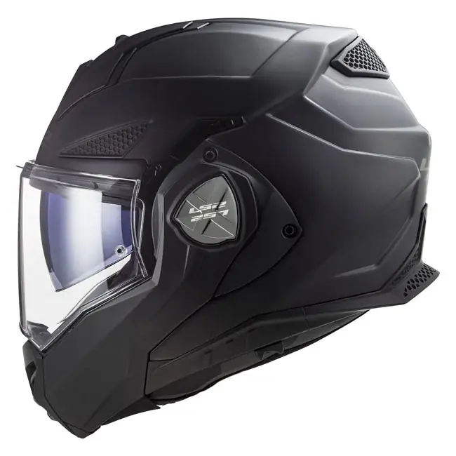 LS2 Advant X opklapbare motorhelm Matte Black / XS (53-54cm) Korting