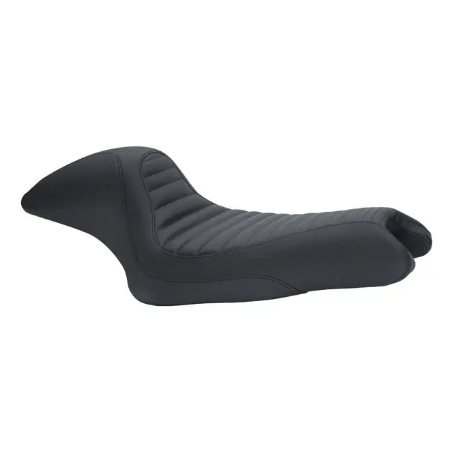 Nu Kopen Mustang Cafe 2-Up-zadel voor Harley 04-22 XL Sportster with 12.5 liter tank / Tuck n Roll