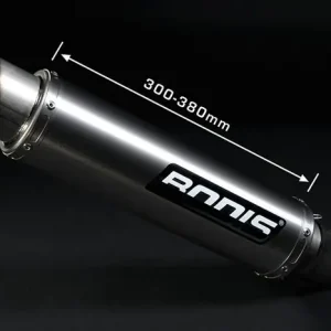 Express Levering Bodis uitlaat Kawasaki ZX6R 2013-2015 GP1 RVS / Full Titanium