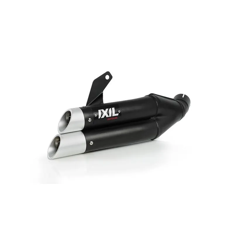 Superprijs Ixil Dual Hyperlow compleet uitlaatsysteem Kawasaki Ninja 650 / Z650 / RS
