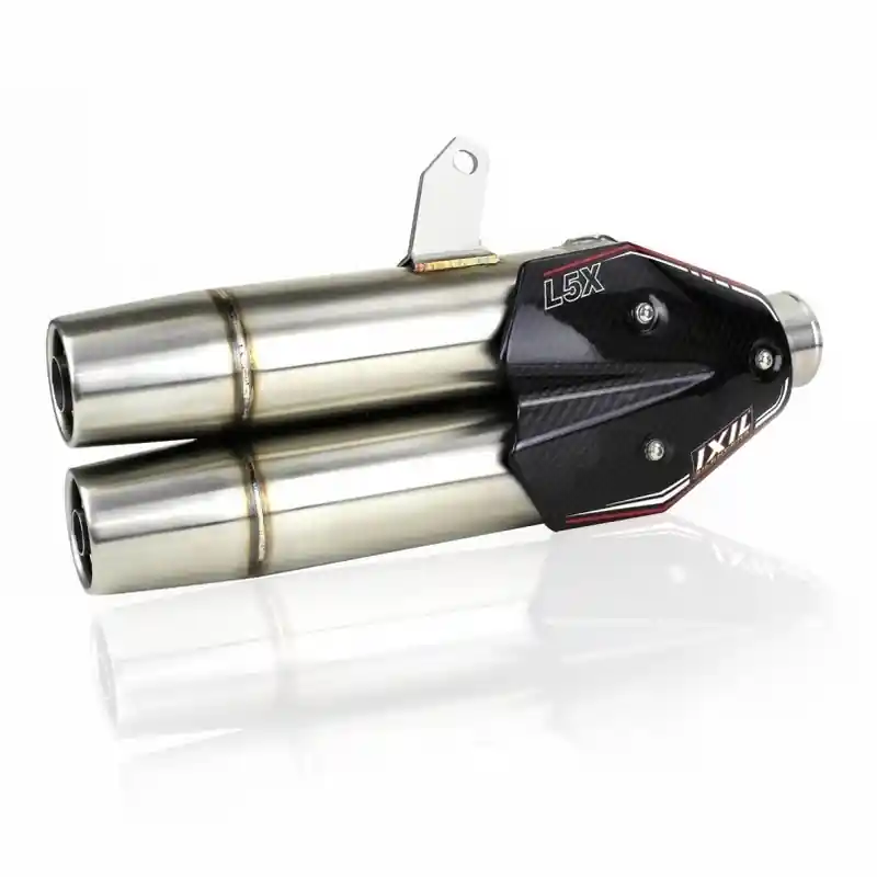 Superprijs Ixil Dual Hyperlow L5X compleet uitlaatsysteem Kymco AK550 (2017-2020)