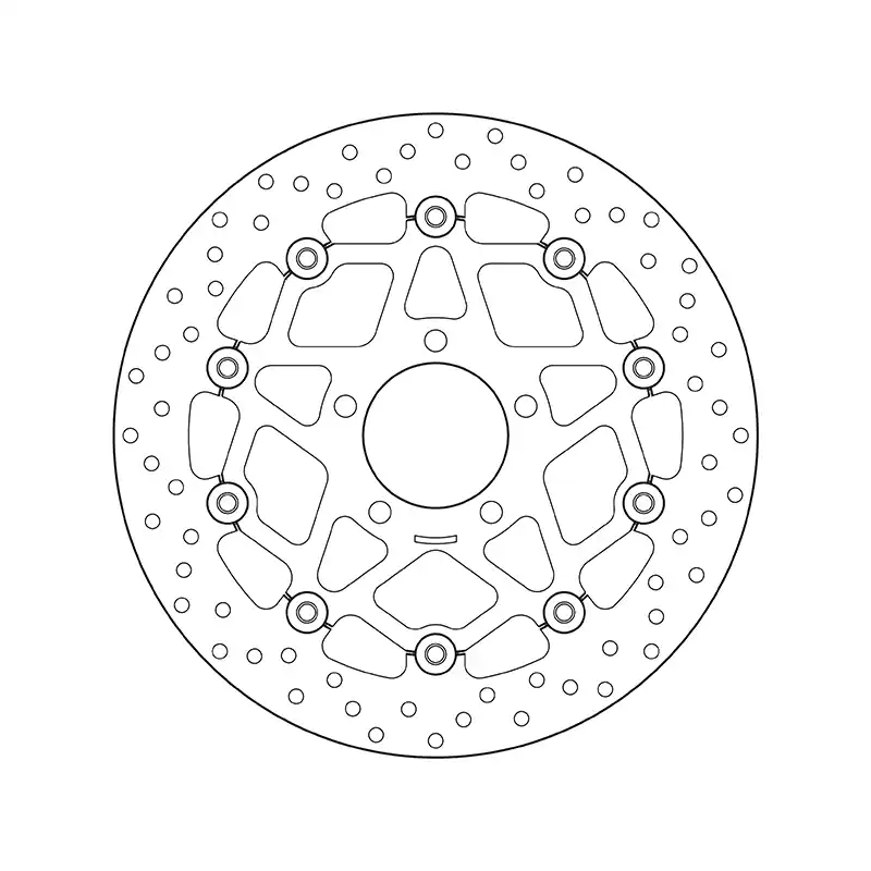 Lage Kosten Brembo remschijf