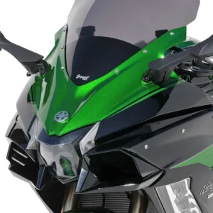 Ermax windscherm Kawasaki Ninja H2 SX vanaf 2018 verhoogd Meest Verkocht