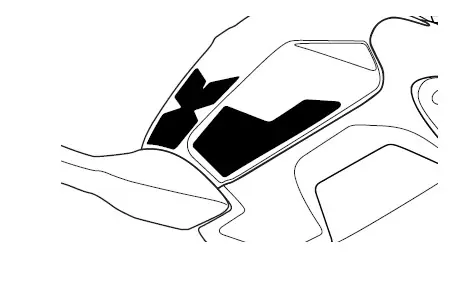 Beperkte Voorraad Puig tankpad Yamaha MT10 (2016-)