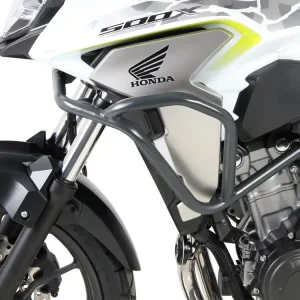 Op = Op Hepco en Becker tank valbeugel Honda CB500X vanaf 2019